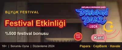 Kraliyet Hoş Geldin Paketi promotion banner